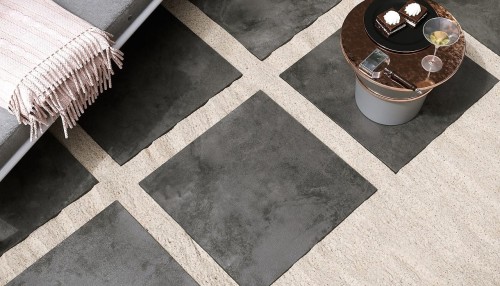 Opoczno Quenos 2.0 Graphite Matt Rect płyty tarasowe 59,3x59,3cm grafitowy