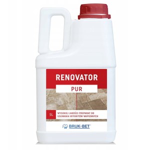 Preparat do usuwania wykwitów wapiennych Bruk-Bet Renovator Pur 5L