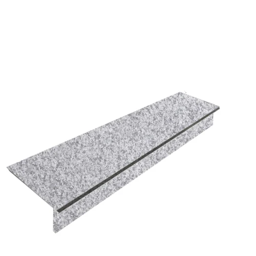 Zestaw Schodowy Granit Tiles G603 150x33/15 cm – Płomieniowany / Polerowany szary