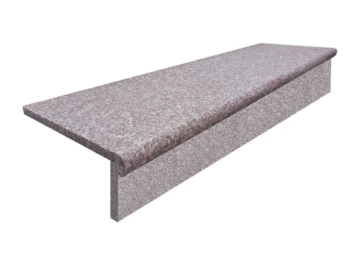 Zestaw Schodowy Granit Tiles G664 135x35/15 cm – Kapinos 4 cm brązowy
