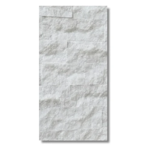 Kamień Dekoracyjny Tiles Marmur Pure White 7x30 cm – Biała