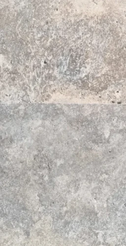 Tiles płytki trawertyn Silver Latte Bębnowany 61x61x3 cm szary