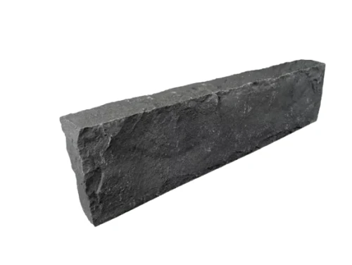 Palisada / Opornik Granitowy G690 100x20x5 cm – Łupana Czarna