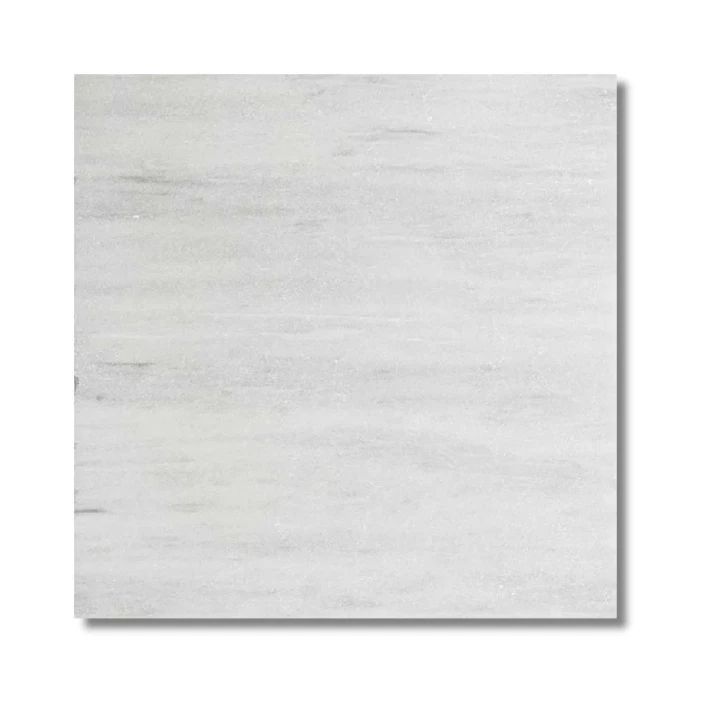 Płytka Marmurowa Tiles Ice White 20x20x1 cm – Bębnowana Biała