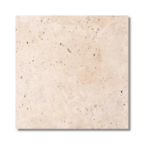 Płyta Trawertyn Ivory Classic Mix 61x61x3 cm – Bębnowana beżowa