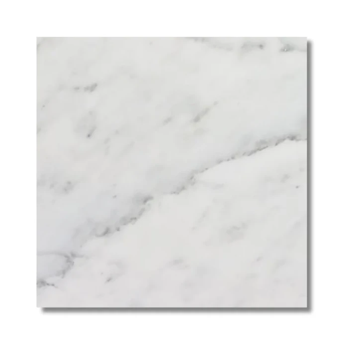 Płytka Marmurowa Tiles Mugla White 20x20x1 cm – Biała z Szarą Żyłką