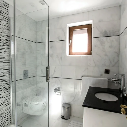 Tiles Płytka marmurowa Mugla White 20x20x1 cm biały
