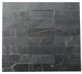 Tiles Kamień elewacyjny-dekoracyjny Łupek Black Slate Naturalny 30x60x1 cm czarny