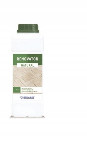 Impregnat do betonu i gipsu Bruk-Bet Renovator Natural 1L – Efekt Niewidoczny