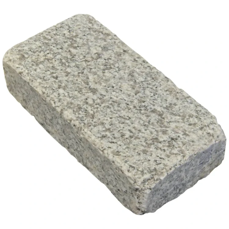 Kostka granitowa G602 Płomieniowana Bębnowana G602 20x10x5 cm szary