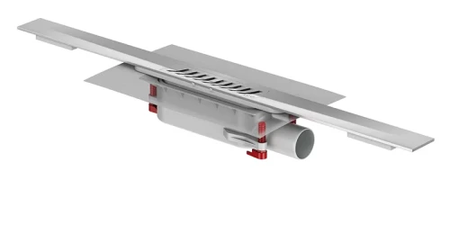 ACO ShowerDrain S+ odpływ liniowy z rusztem 120 cm stal