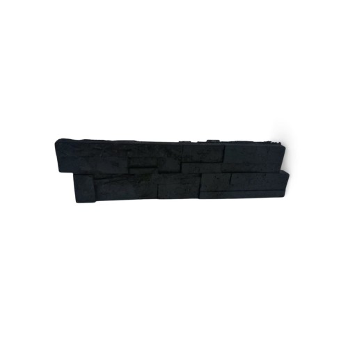 Czarna płyta betonowa 100x25 cm do budowy warzywniaka systemowego Hajduk w ogrodzie