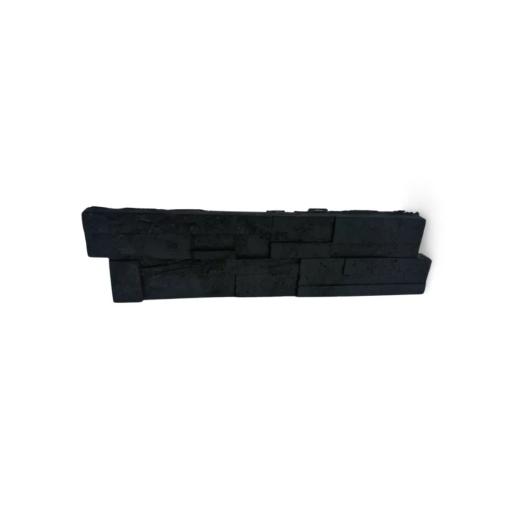 Czarna płyta betonowa 100x25 cm do budowy warzywniaka systemowego Hajduk w ogrodzie