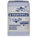 Piasek kwarcowy suszony zasypka do kostki brukowej 0,5-2 mm 25 kg piaskowy