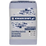 Piasek Kwarcowy do Kostki Brukowej 0,5-2 mm 1000 kg (1t) – Suszony, do Fugowania