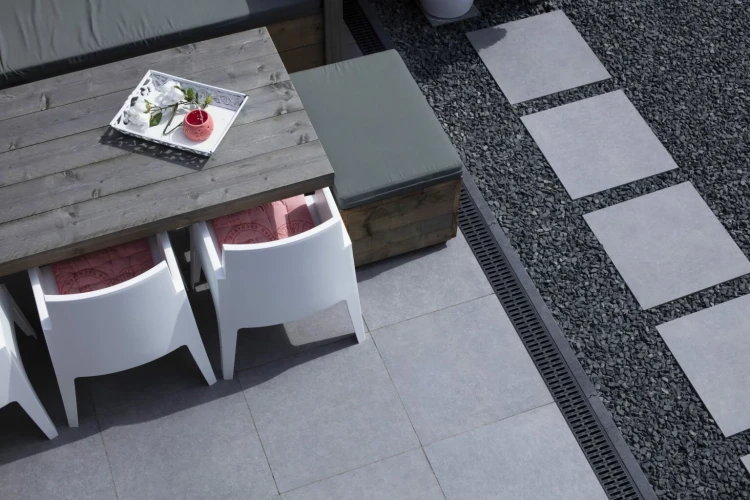 Bruk-Bet płyty B-B GEOCERAMICA IMPASTO 80x80x4 cm negro