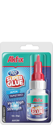 Super Klej Cyjanoakrylowy Akfix 702LV – Niska Lepkość z Niezatykającą się Nakrętką 30 g