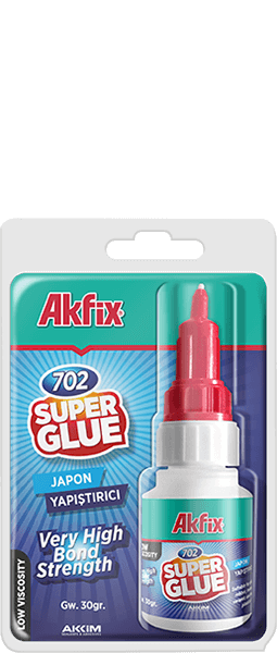Super Klej Cyjanoakrylowy Akfix 702LV – Niska Lepkość z Niezatykającą się Nakrętką 30 g