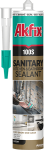 Silikon Sanitarny Akfix 100S Bezbarwny 310ml – Silikon Odporny na Pleśń