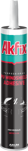 Klej do Szyb Samochodowych PU Akfix Windshield – Czarny 300ml