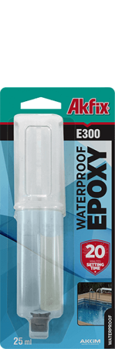 Klej Epoksydowy Wodoodporny Akfix E300 – Dwuskładnikowa Żywica