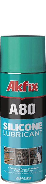 Smar Silikonowy Spray Akfix A80 400ml – Do Uszczelek, Gumy i Plastiku