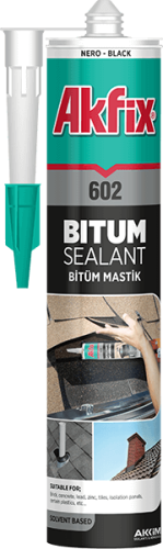 Uszczelniacz Bitumiczny Dekarski Akfix 602 – Czarny Naprawa na Mokro 310ml