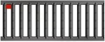 Ruszt Mostkowy Antracyt do ACO Hexaline 2.0 / Euroline 100cm (409990) – Stal Malowana