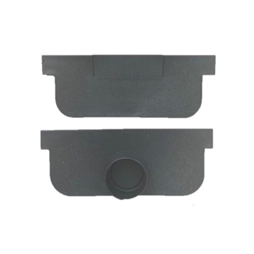 Zestaw Ścianek do Kanału Niskiego 5cm ACO Plastic channel – Zaślepka + Króciec 32mm