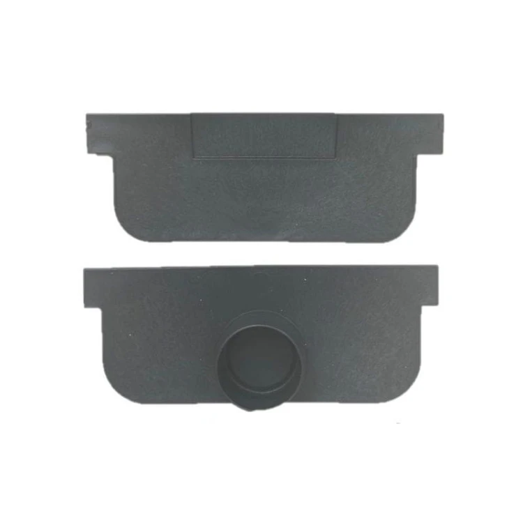 Zestaw Ścianek do Kanału Niskiego 5cm ACO Plastic channel – Zaślepka + Króciec 32mm