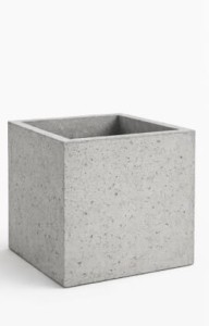 Donica betonowa ogrodowa Hajduk 50x50x50 cm Szary