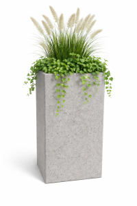 Donica betonowa Hajduk 50x50x80 cm Szary