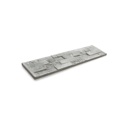 Płyta ogrodzeniowa betonowa imitacja kamienia Hajduk 200x50x5 cm Szary
