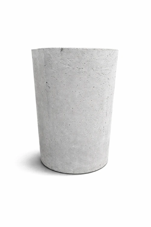 Donica Betonowa Okrągła Hajduk 35x50 cm – Minimalistyczna na Balkon i Taras