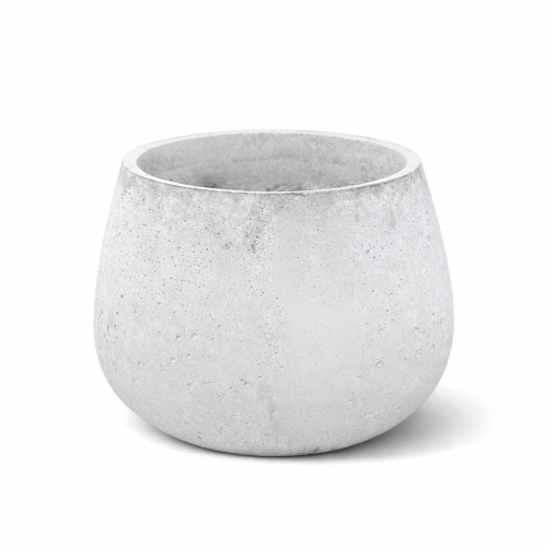 Donica Betonowa Okrągła Hajduk 65x45 cm – Szeroka i Elegancka