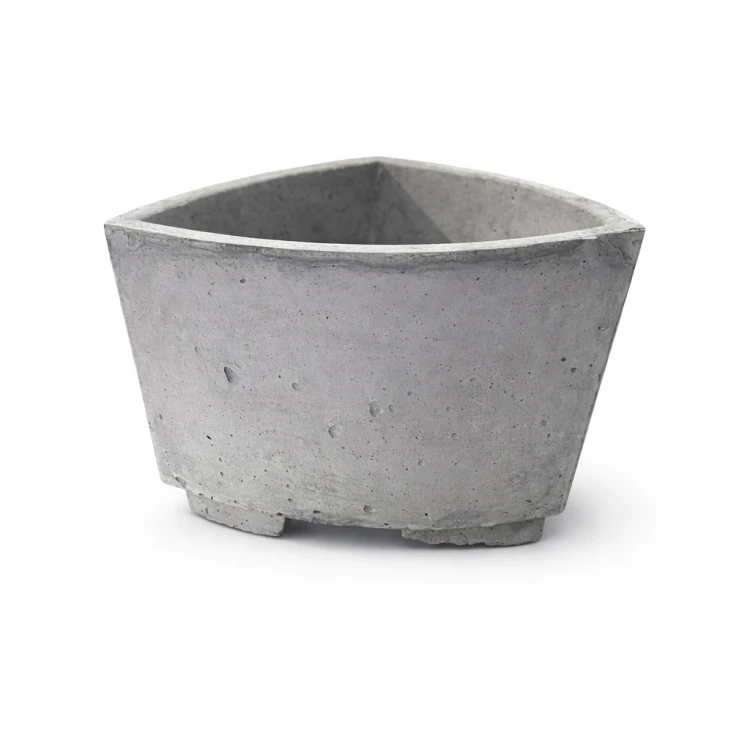 Donica Betonowa Okrągła Hajduk 30x19 cm – Mała, Minimalistyczna na Balkon i Parapet