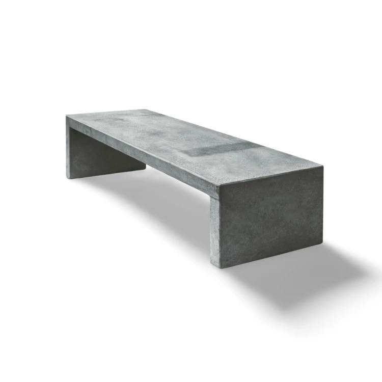 Ławka betonowa ogrodowa Hajduk 200x50x40 cm Szary
