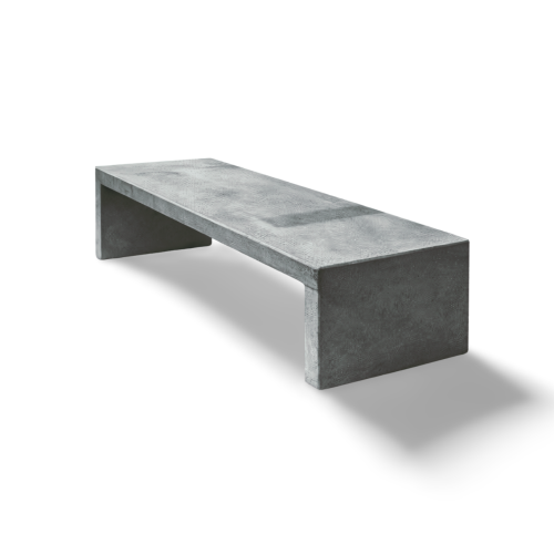 Ławka betonowa ogrodowa Hajduk 150x40x38 cm Szary