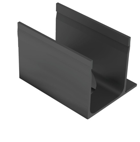 Łącznik asymetryczny odwodnienia ACO Slimline ABS Czarny