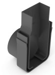 Ścianka zamykająca z odpływem DN 50 mm ACO Slimline P3004937