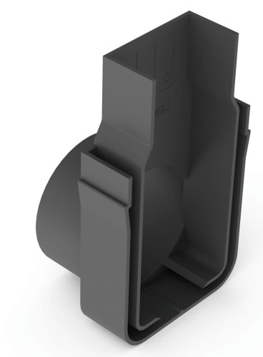 Ścianka zamykająca z odpływem DN 50 mm ACO Slimline P3004937