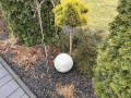 Hajduk Kula betonowa ozdobna 47cm szary