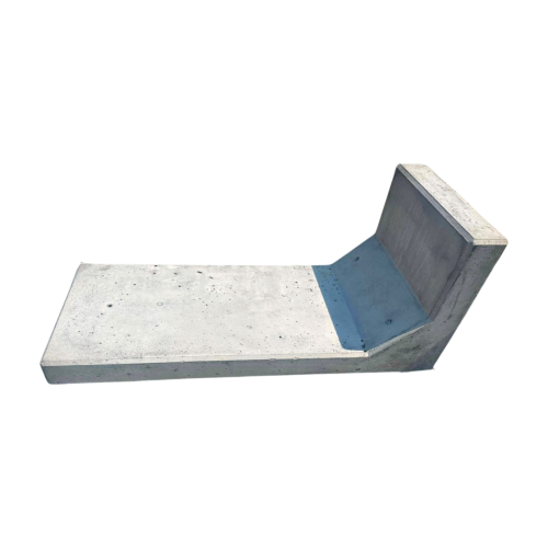 Mur oporowy typu L Hajduk 120x50x50 cm Szary