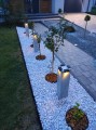 Hajduk lampa betonowa ogrodowa 15x15x65cm szary