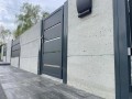 Płyta ogrodzeniowa z betonu architektonicznego dwustronna Hajduk 100x53x6 cm Szary