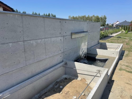 Hajduk Płyta z betonu architektonicznego dwustronna 220x6x53cm szary