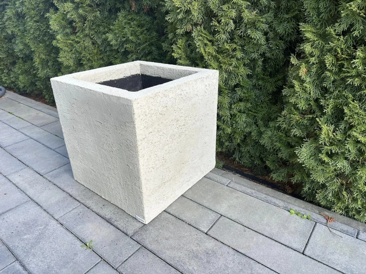 Hajduk Donica tynk lekka 100x50x50 cm szary