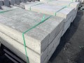 Słupek betonowy do siatki leśnej Hajduk 225x10x8 cm Szary