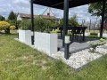 Donica betonowa prostokątna Hajduk 100x30x65 cm Szary