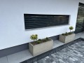 Donica betonowa prostokątna Hajduk 120x50x50 cm Szary